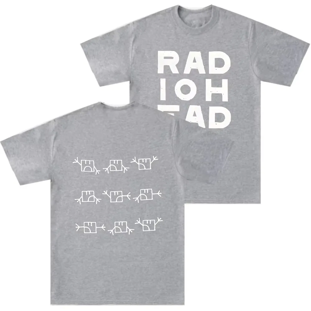 Wholesale 2026 Radiohead Semaphore T Shirts Alternative Rock