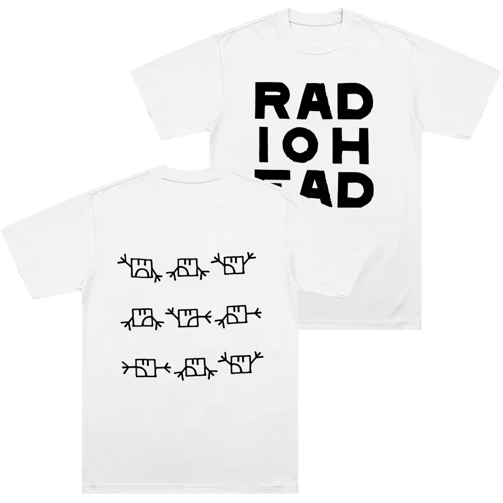 Wholesale 2026 Radiohead Semaphore T Shirts Alternative Rock