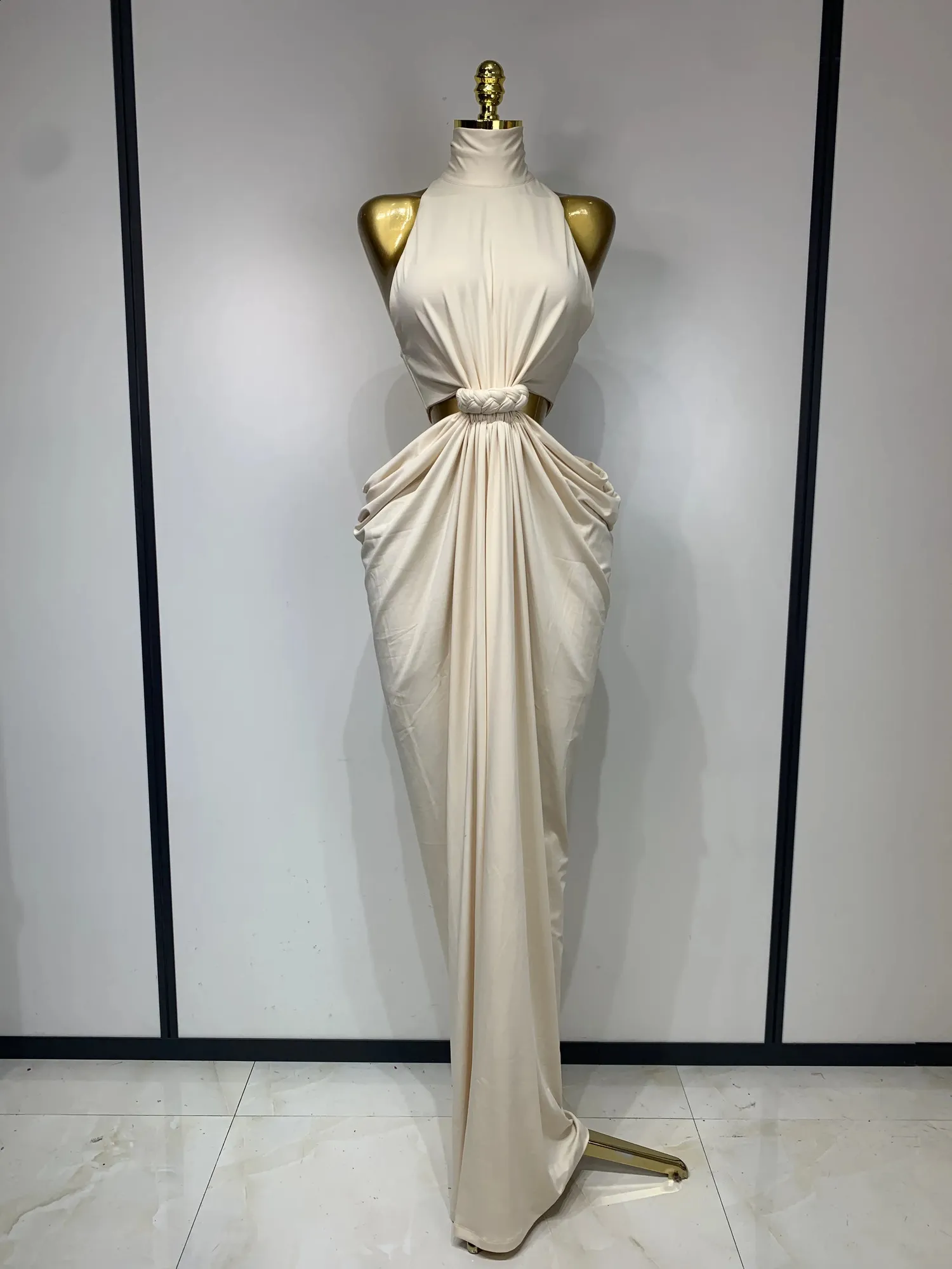 Women Sleeveless Sexy Cut Out Maxi Long Bodycon... From Xinchuang01, Rs.6,098.96 In Bulk