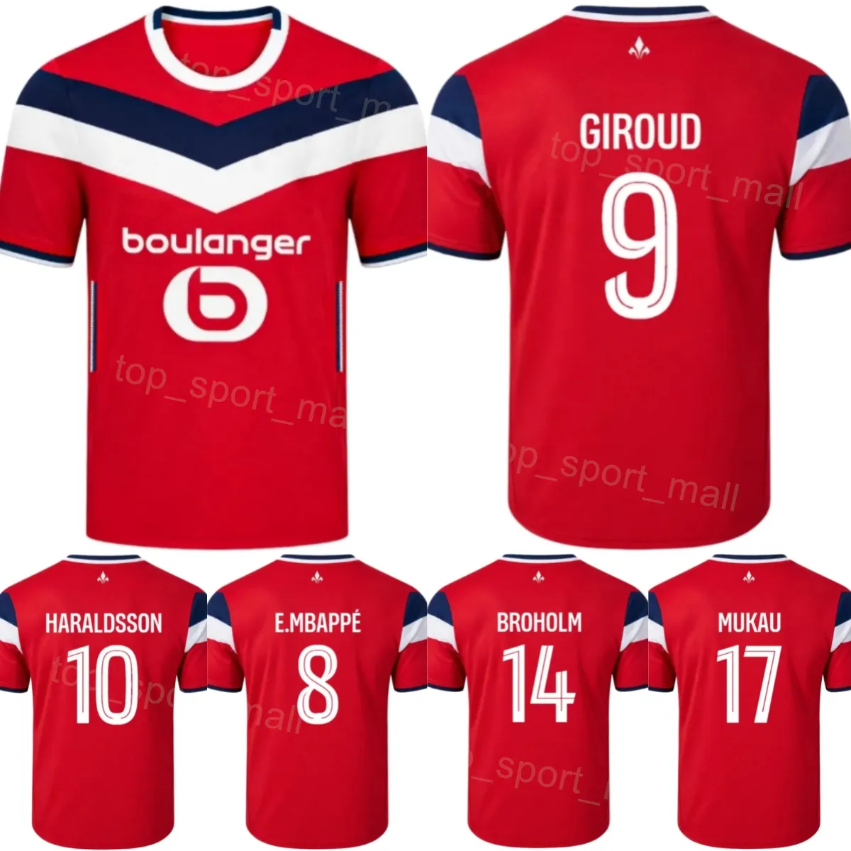 Club 2026 27 Mens Soccer Jersey LOSC Lille Football From
