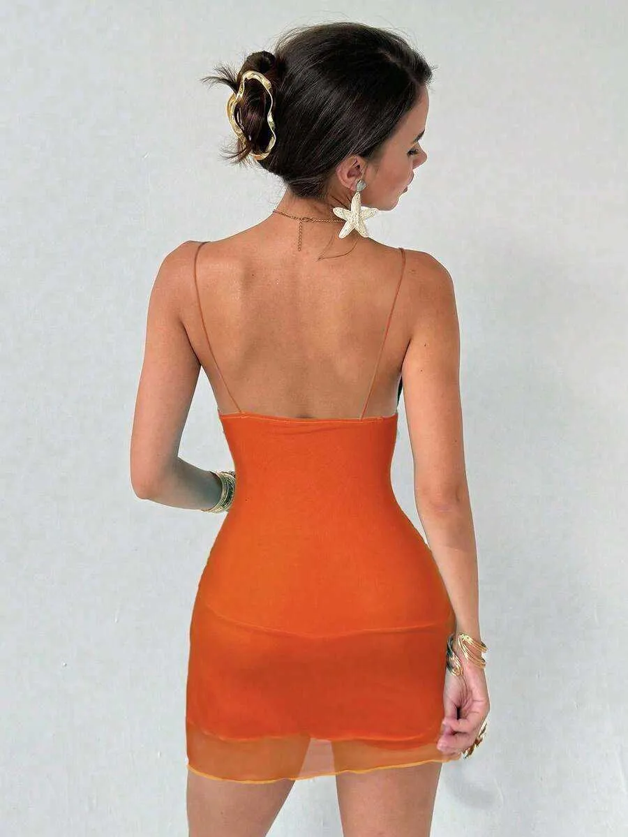 sex in short dress Tavimart Outdoor Skirt Hollow Out Party Dresses Women Sexy Tight D tavimart Aloruh New Glitter Contrast Mesh