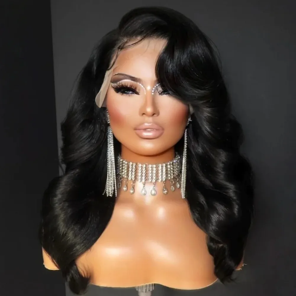 30 32Inch Body Wave HD Lace Front Wigs Human Hair Pre  display picture 3