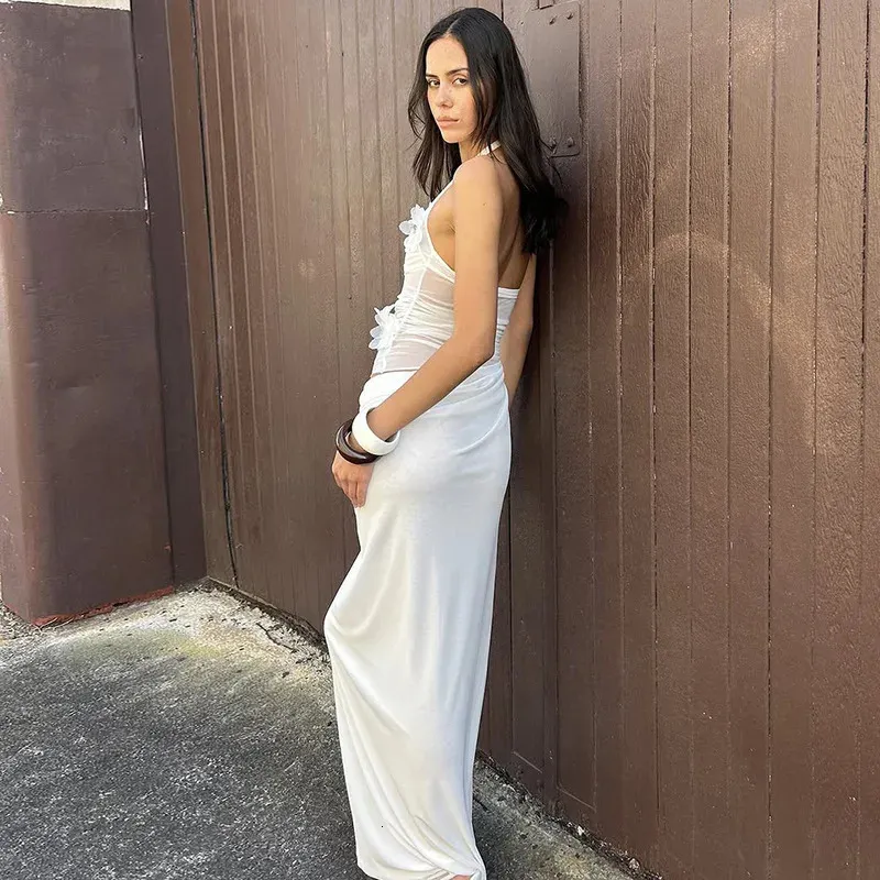 sexy white maxi dress Women's Summer Smooth Shiny Silk Long Evening Dresses (US, Alpha, Small, Regular, Regular, Champagne) : Clothing, Shoes & Jewelry The sexy front slit provides the perfect peek Chaxiaoa Backless Sexy White Maxi