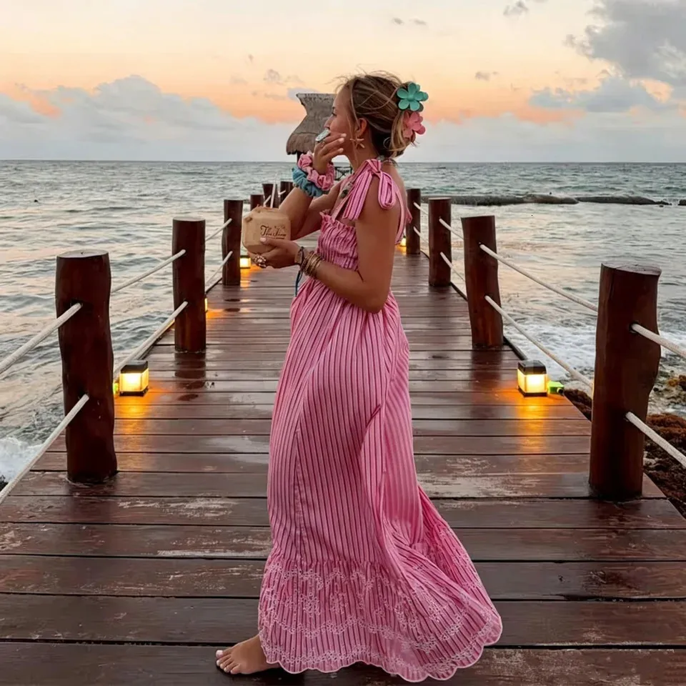 summer women s embroidered beach dress Women's Floral Embroidery Puff Sleeve Belted A-Line Bohemian Maxi Dresses High Waist Dresses Casual Button Down Shirt Dresses Sky Blue Medium at Amazon Women's Clothing store Style with dainty accessories for the ultimate vacay look. Vivid Eden Green Plant Print