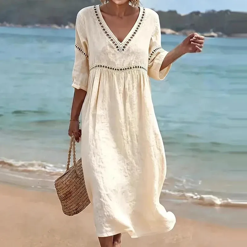 cotton drop waist summer dress Nellie Maxi in Cream good figure and will hand made Asymmetric One Shoulder Cut Choose Your Fabric Type:Bullet 58