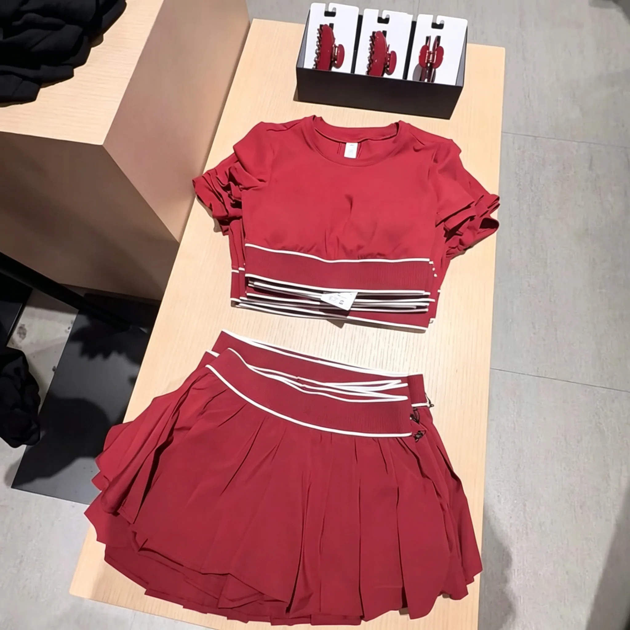 tennis skirt with shorts short pants skirt