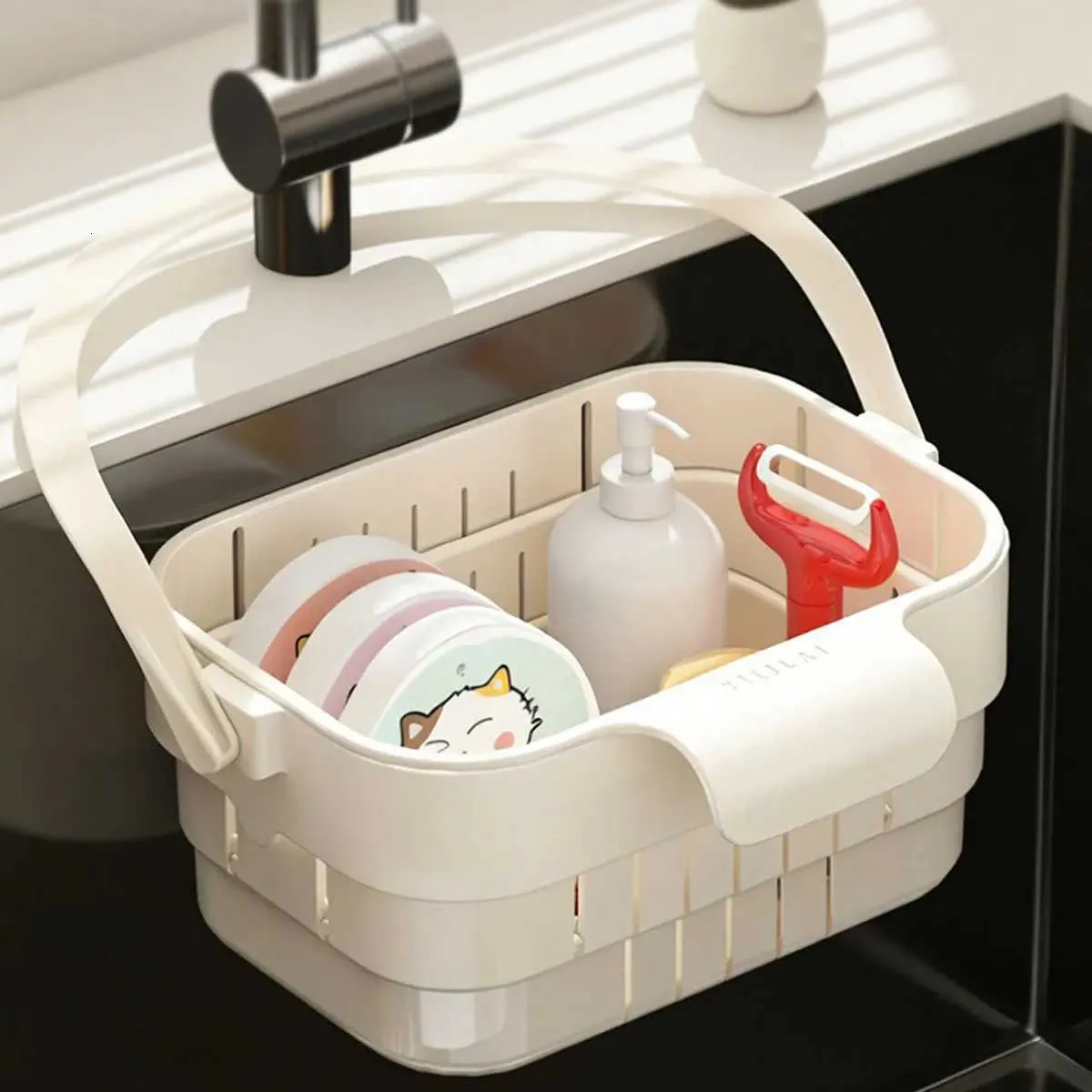 Exter All Colour Drain Kitchen Sink Basket Foldable And Extendable... From Uk_exeter, $9 ...