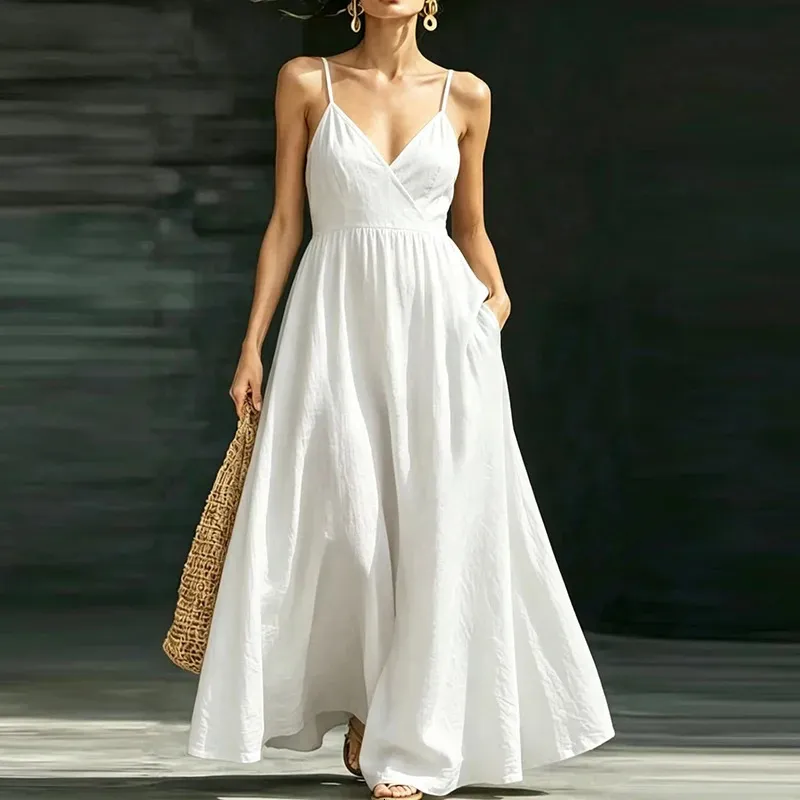 loose dresses for women Summer Cotton Turn-Down Top Shirt Dress Ladies Knee Midi Sundress Maxi Dresses (A-Black, S) at Amazon Women's Clothing store Hand wash or gently machine washable do not tumble dry Loose Dresses | Oversized Dresses