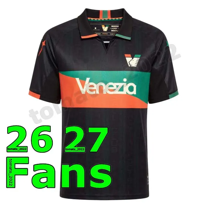 2025 ベネチア Fc サッカー ユニフォーム FC 2026 ブラック ジャージ