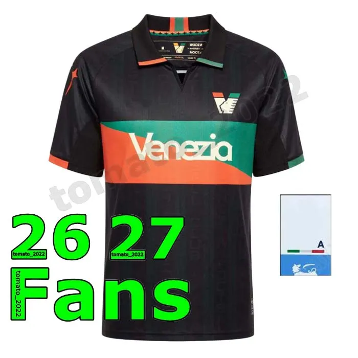 2025 ベネチア Fc サッカー ユニフォーム FC 2026 ブラック ジャージ