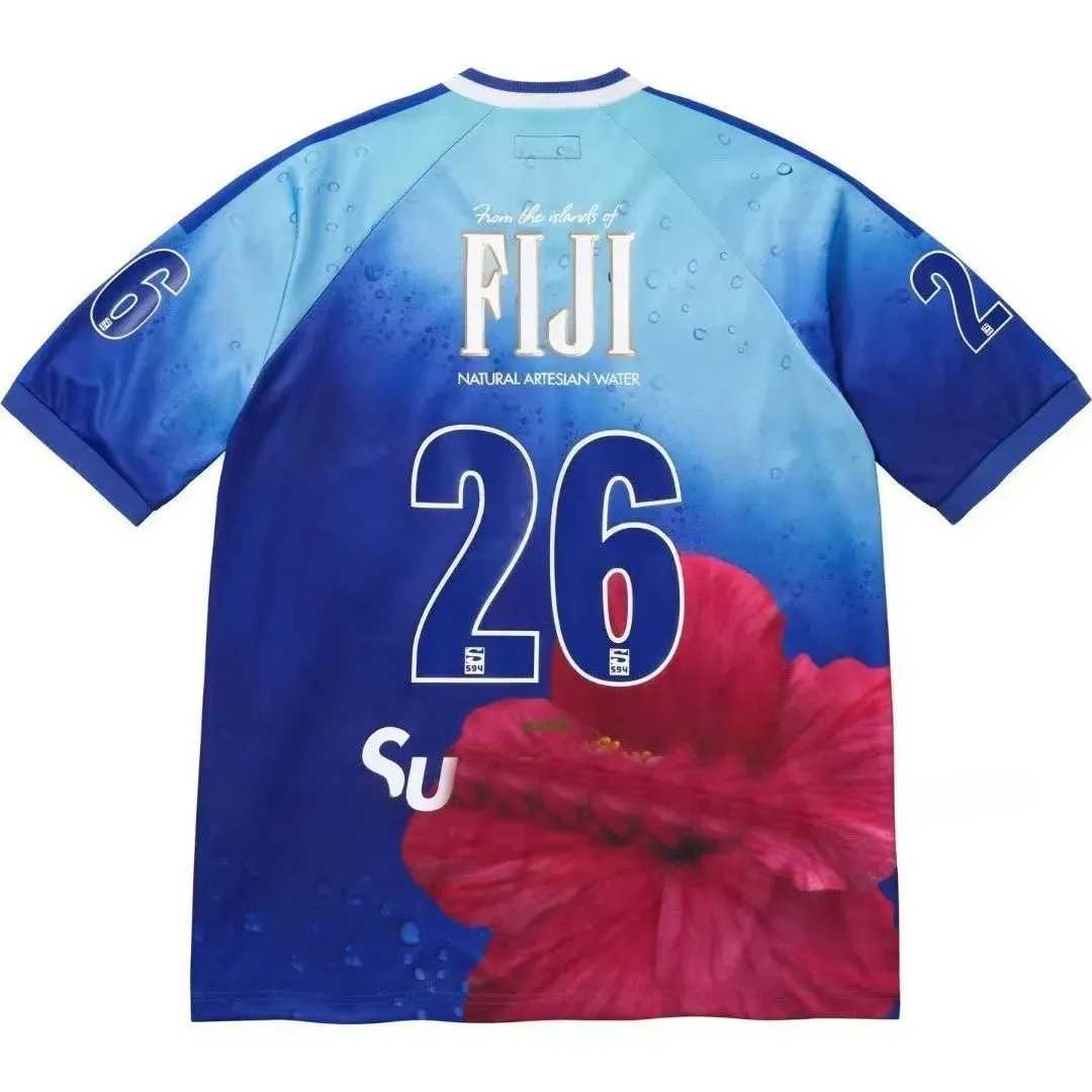 Wholesale SS26 Su X Fiji S/S Soccer Short Football Top Mineral