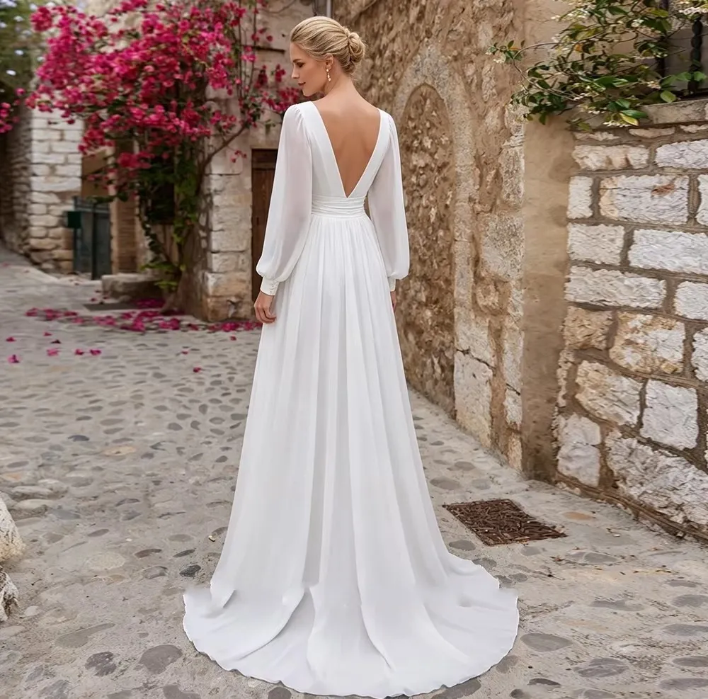 sleeveless summer beach dress Simple Chiffon Wedding Customized Double... From Donnaweddingdress17, Rs.10,096.3 100% Linen Dry clean Romantic villa wedding gowns Size:60 Short Luuvis Light Blue A-Line Summer maxi
