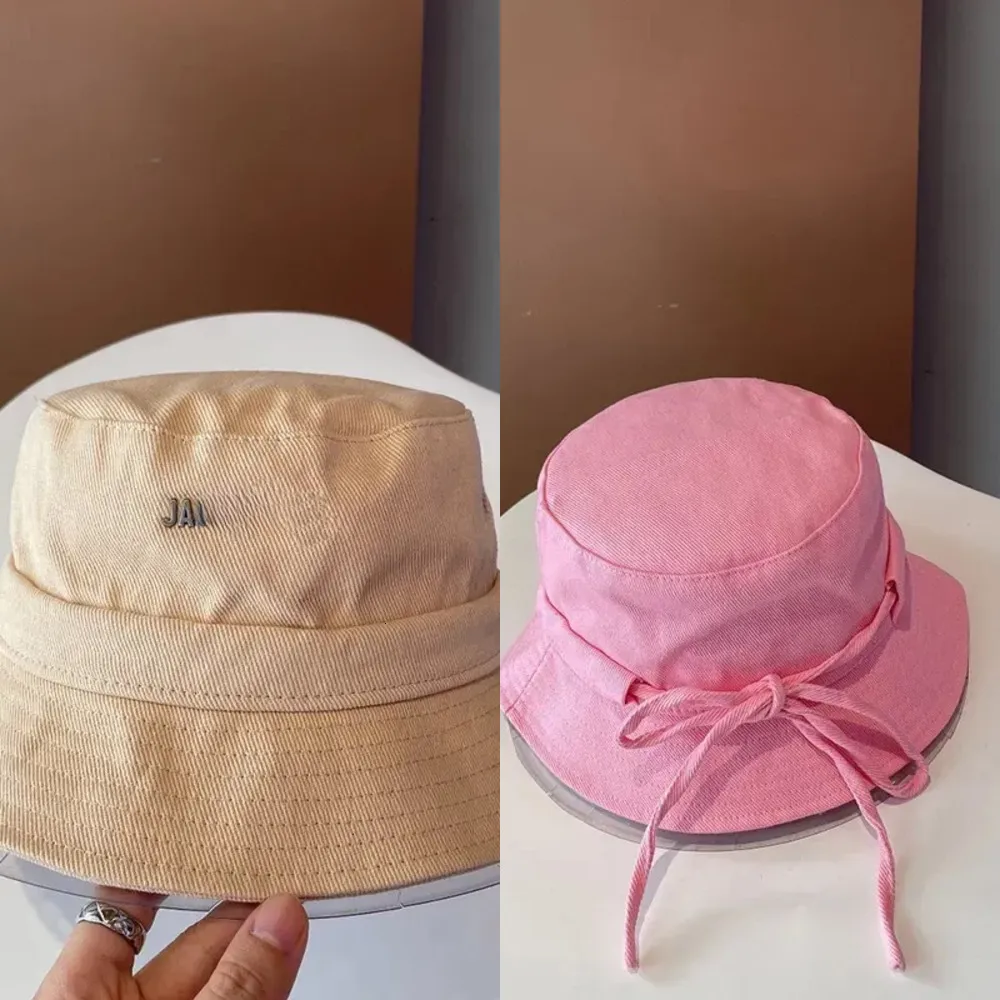 Washed Cotton Bucket Hat Lightweight Embroidered Logo Washed Bucket Hat | Lightweight Cotton with Crosshatch Logo  main image 4