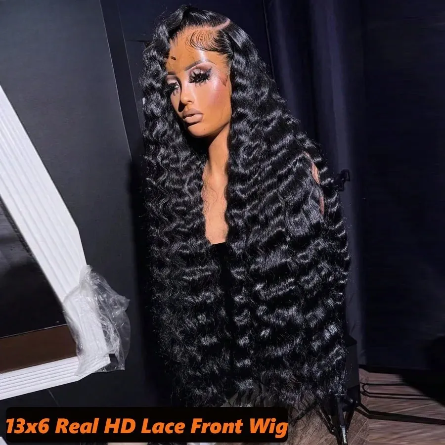 Body Wave Human Hair 13x4 13x6 Hd Lace Frontal Wigs... From  display picture 2