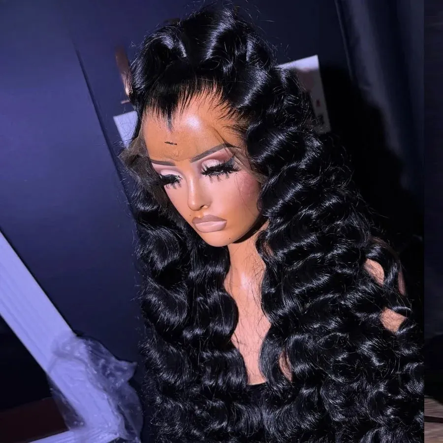 13x6 Body Wave Lace Front Wig Human Hair 180 Density 9A Glueless Pre Plucked HD 30 main image 4