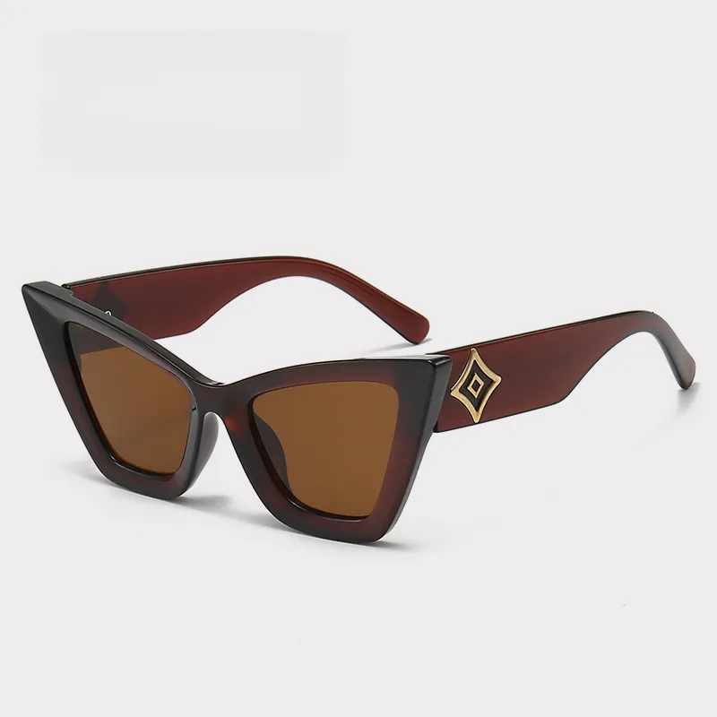 Y2K Retro Cat Eye Acetate Sunglasses with Wide Temples UV400 Appassal Retro Cat Eye Snake Sunglasses AP3667 Black+White  main image 4