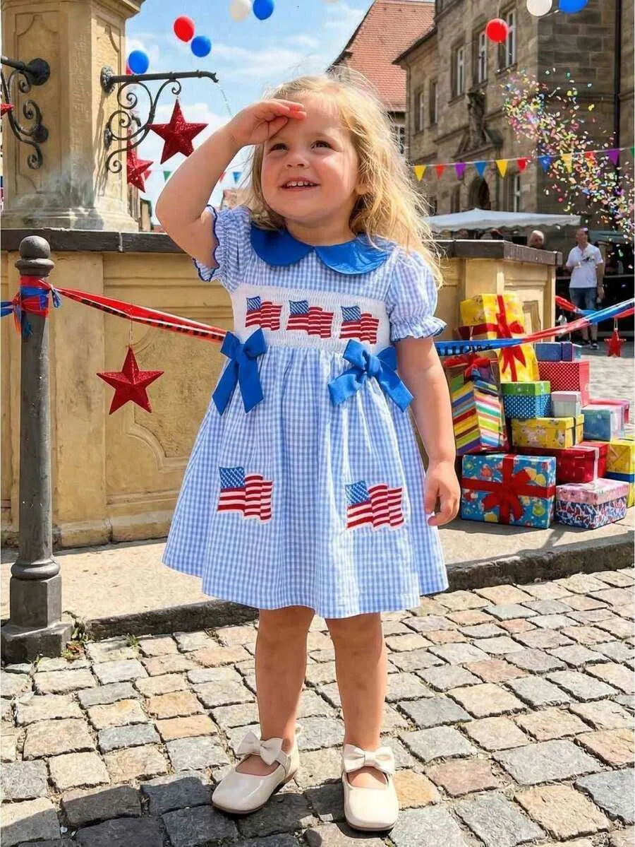 4th of july dresses Outfits for Women,2024 Trendy Star Striped Tie Dye American Flag Print Patriotic Dress Fourth of July Ladies Dresses 4th Of July