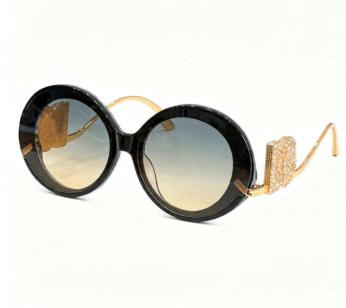 Classic Oversized Round Sunglasses For Women Acetate... From  display picture 3