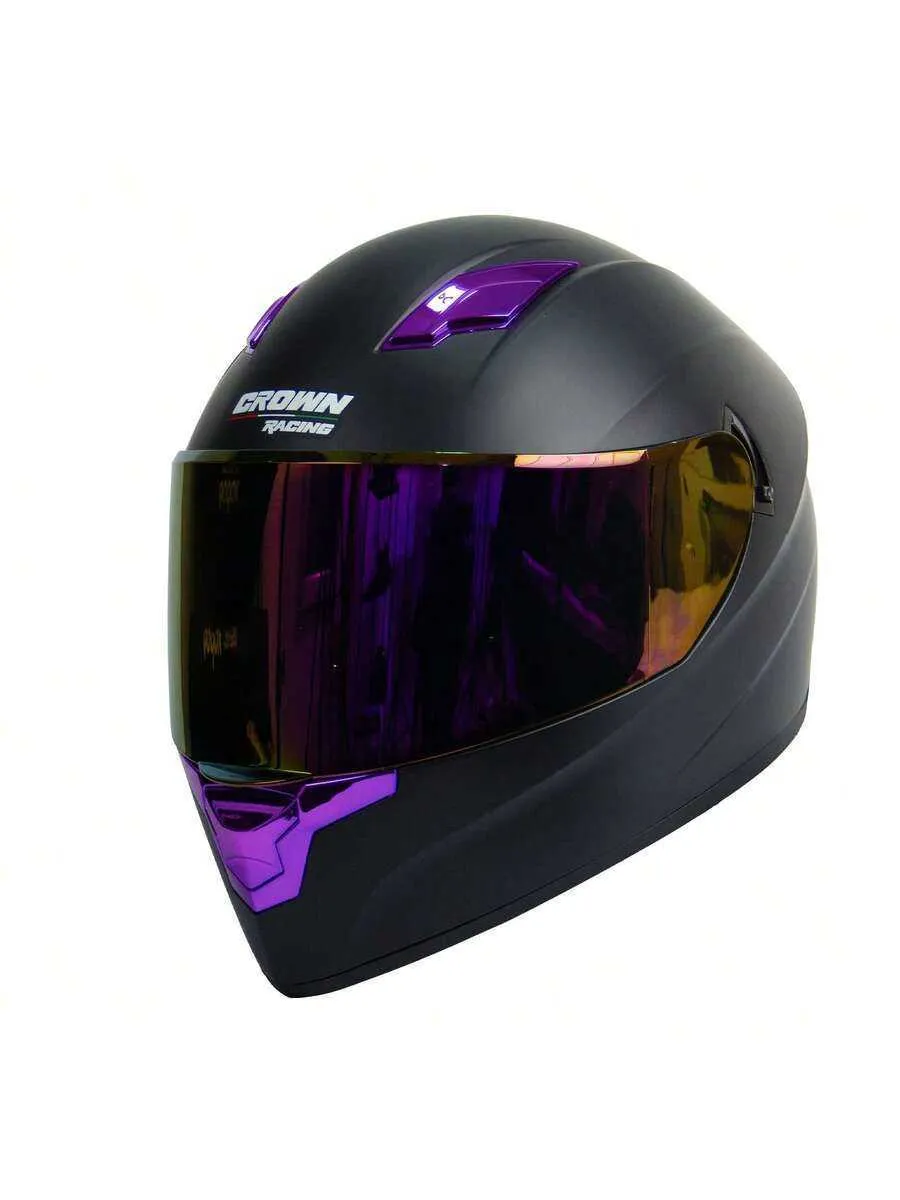 crown motorcycle helmets Helmet The Stiletto Store while the comfortable lining ensures a snug fit Crown Racing Carbon Fiber DOT