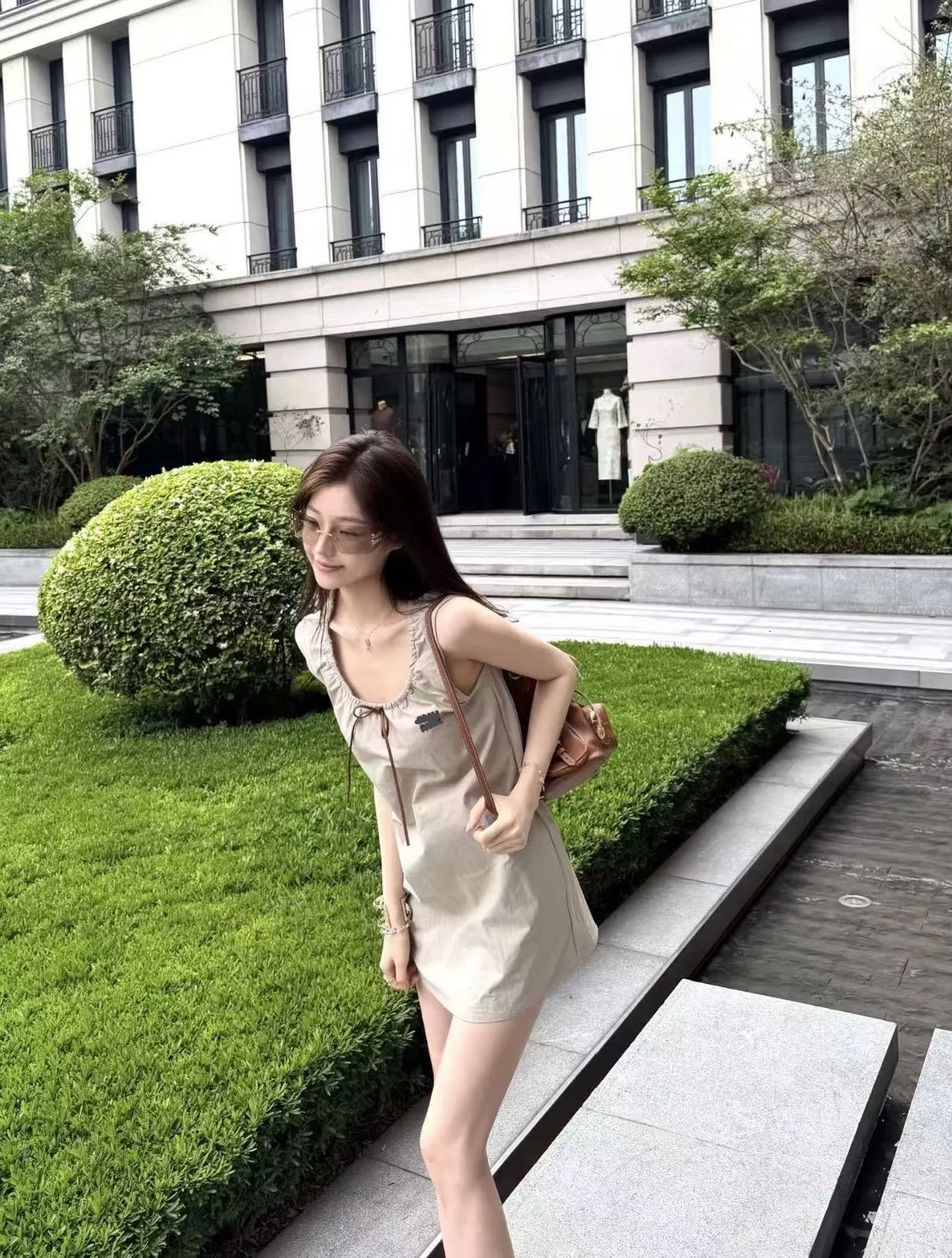 casual fitted dresses for women CFLONGE Womens Bodycon Maxi Ribbed Dress(Apricot,S) Style:Smooth Velvet Front- Small Bow animal print fashion women Velvet Dress Perfect Christmas Whether youre heading to