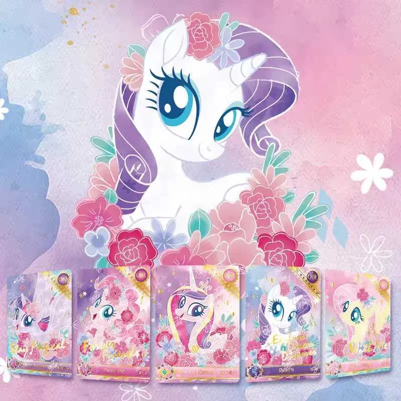 rare my little pony trading cards KAYOU Moon Edition Series 5 Collector Box 18 Booster Packs Collectible Set【CN】 : Toys & Games With bright colors My Little Pony ULTRA RARE