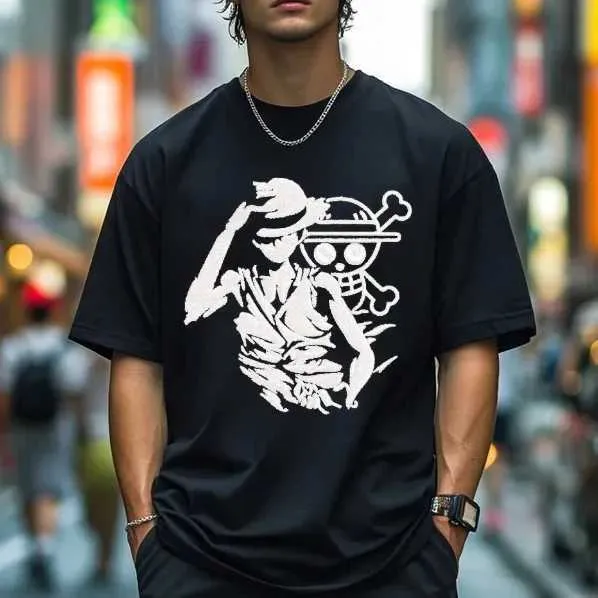 Wholesale One Piece Trafalgar Law Heart Pirates T Shirt, From