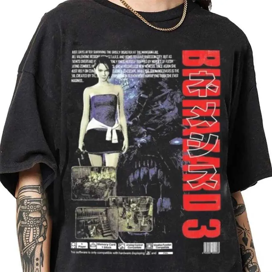 Wholesale Game Resident Evil 2 Biohazard T Shirt For Men Women