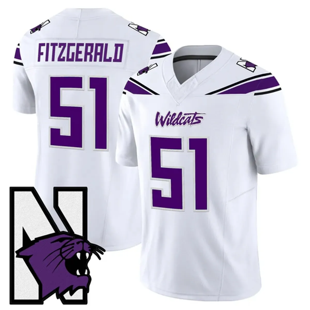 WILDCATS ユニフォーム Custom 2026 New Northwestern Wildcats College From