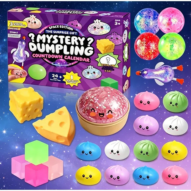 Squishy Bun Advent Calendar 24 Day Slow Rising From Ukeastore