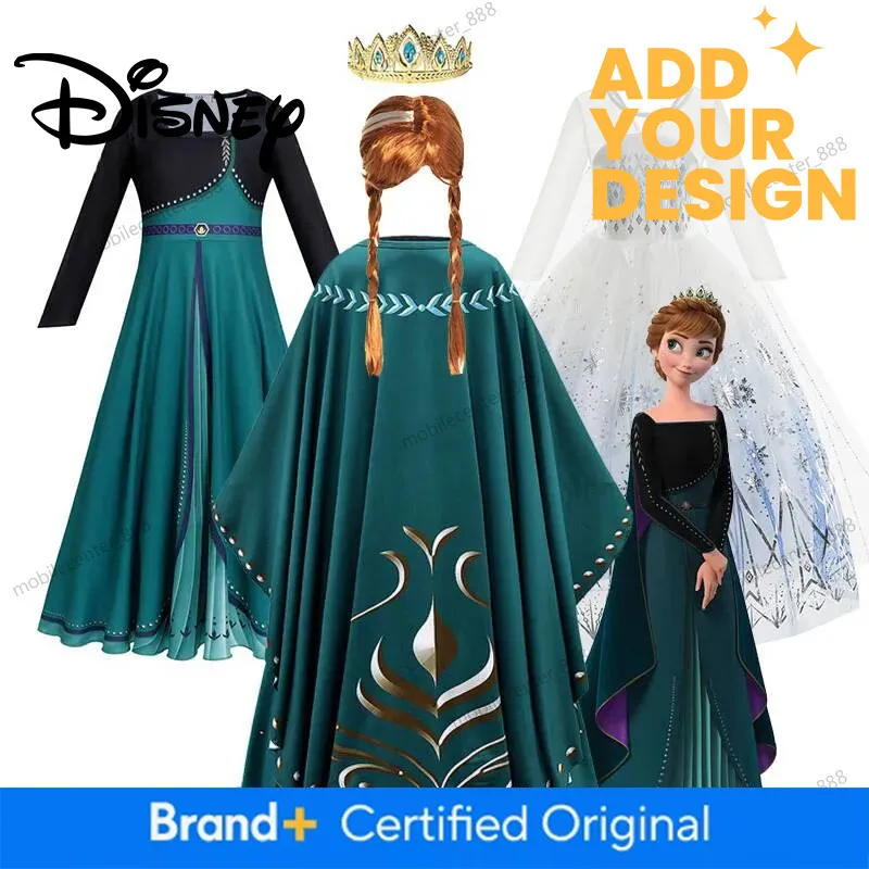 Disney Frozen Snow Queen Elsa Anna For Girls Costumes... From Disneyfashion, Rs.506.51