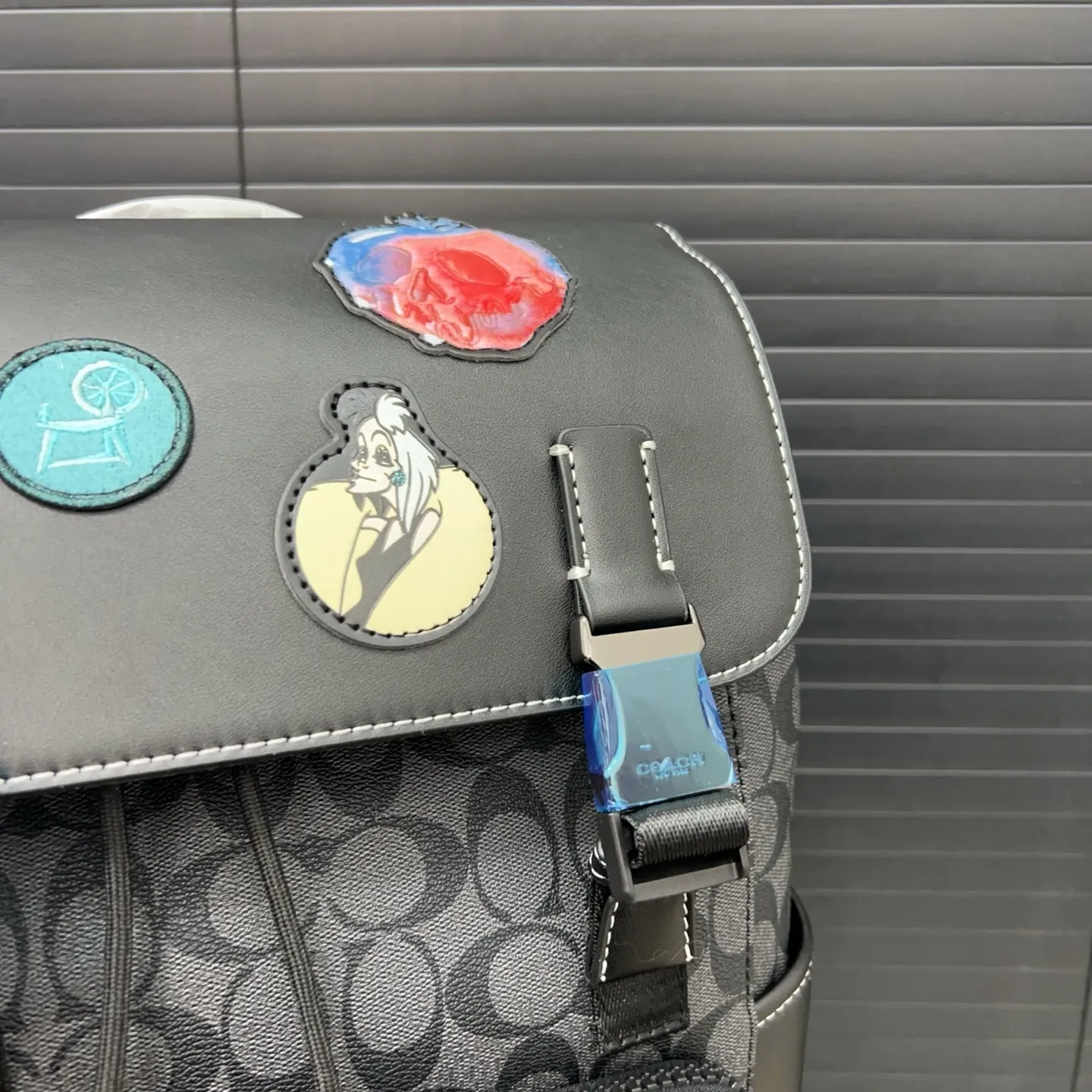 coach disney villains backpack Mini - 10" Iconic Woven Small Backpack with Front Pocket & Button Bundle | Adjusts to Fit Kids, Toddlers, Teens, Women, Girls Our Classic Backpack does it allfits your laptop Coach Releasing a New Disney