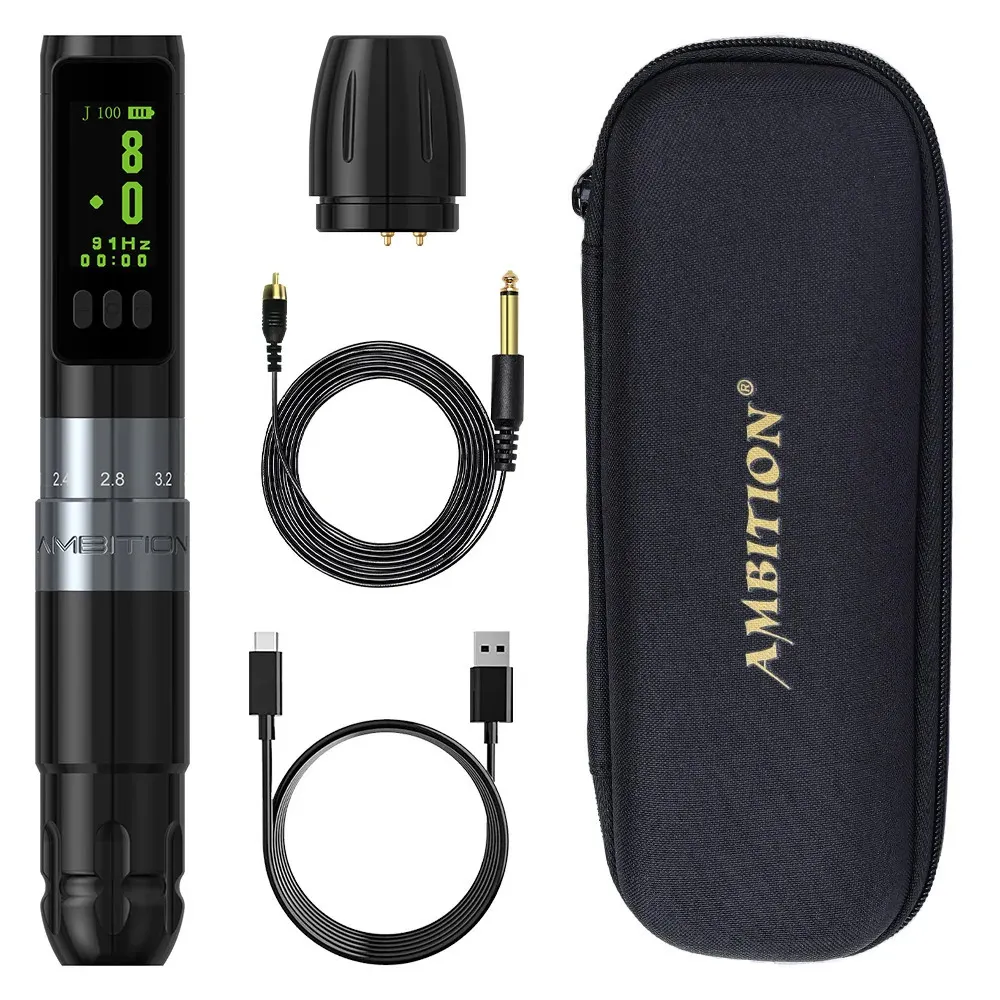 Sally Wireless Ambition Wireless Tattoo Machine  From Tubi07