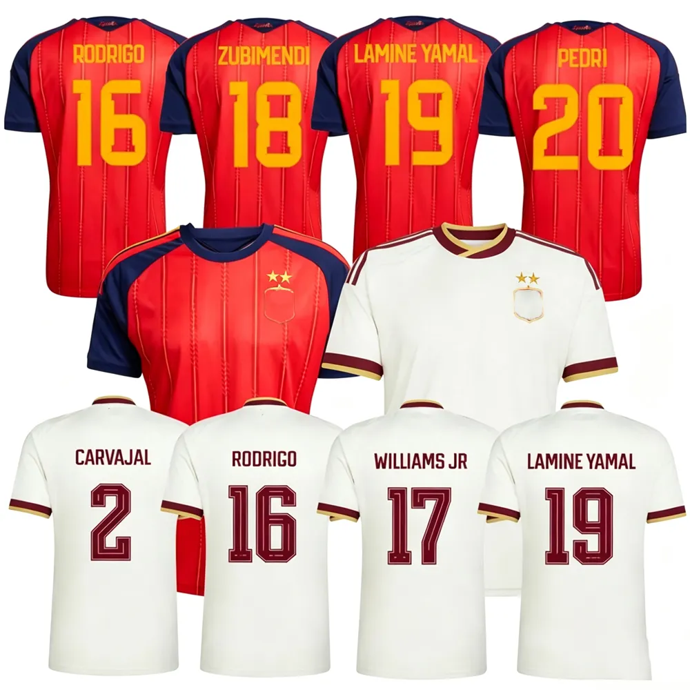 Spain National Team Football Shirt 2026, Retro Style From