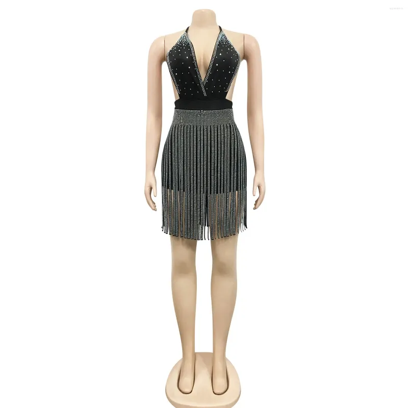tassel disco dress Uillui Womens Glitter Sequin Vintage 70s Western Fringe Mini Dress Sexy Spaghetti Straps Sparkly Tango Dance Costume Black: Clothing, Shoes & Jewelry This Coast creation embodies occasion dressing at its finest. TIME TO DISCO mirrorwork tassel