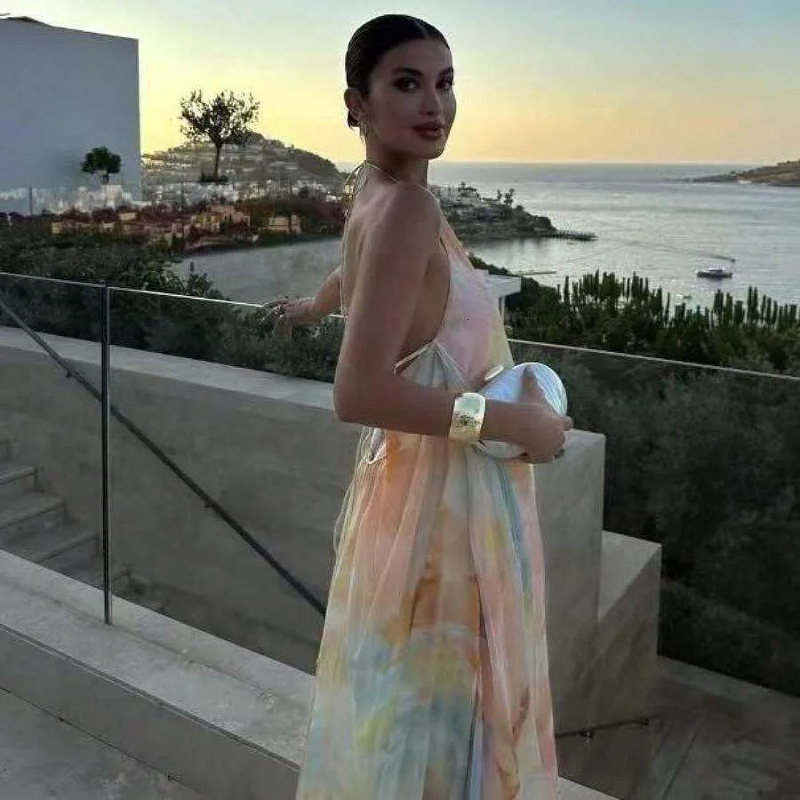 pastel halter maxi dress Womens Watercolor Tie Dye Dress... From Twillyu, Rs.1,746.13 Style:Off Shoulder