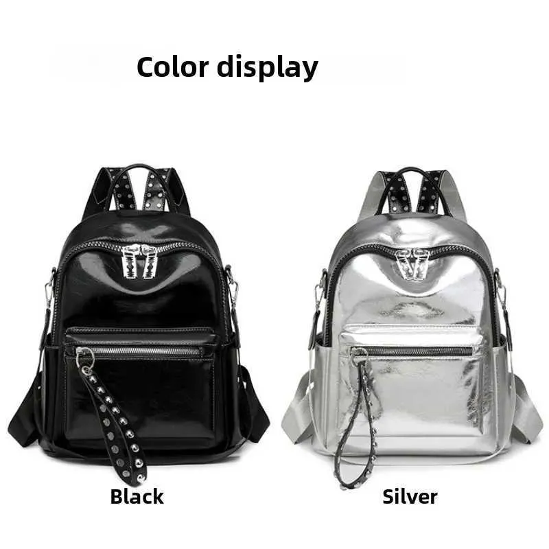 cute mini backpack purse Coin Keychain 4 Colors This small backpack for women is made of high Metallic Quilted Blue Mini Backpack