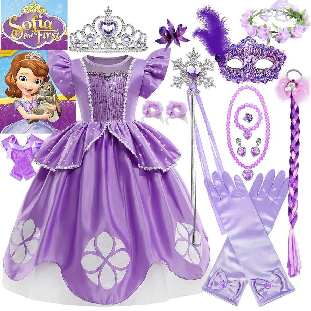 sofia the first dress Disney Junior Next Chapter Deluxe Girls' Costume : Clothing, Shoes & Jewelry 54 inch Girl's dress princess Sofia the