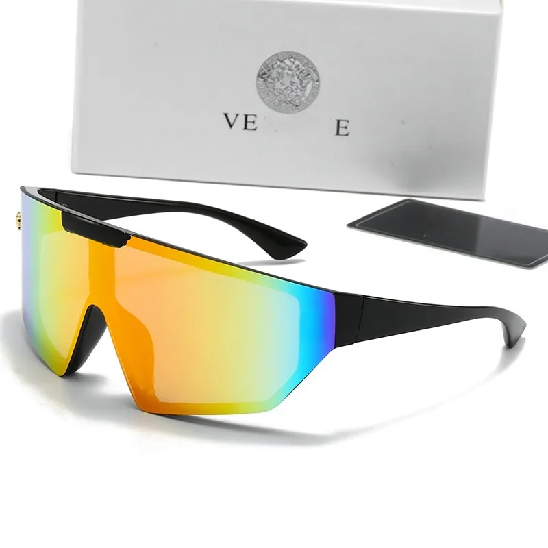 Luxury Unisex Oversized Shield Sunglasses One Piece... From  display picture 1