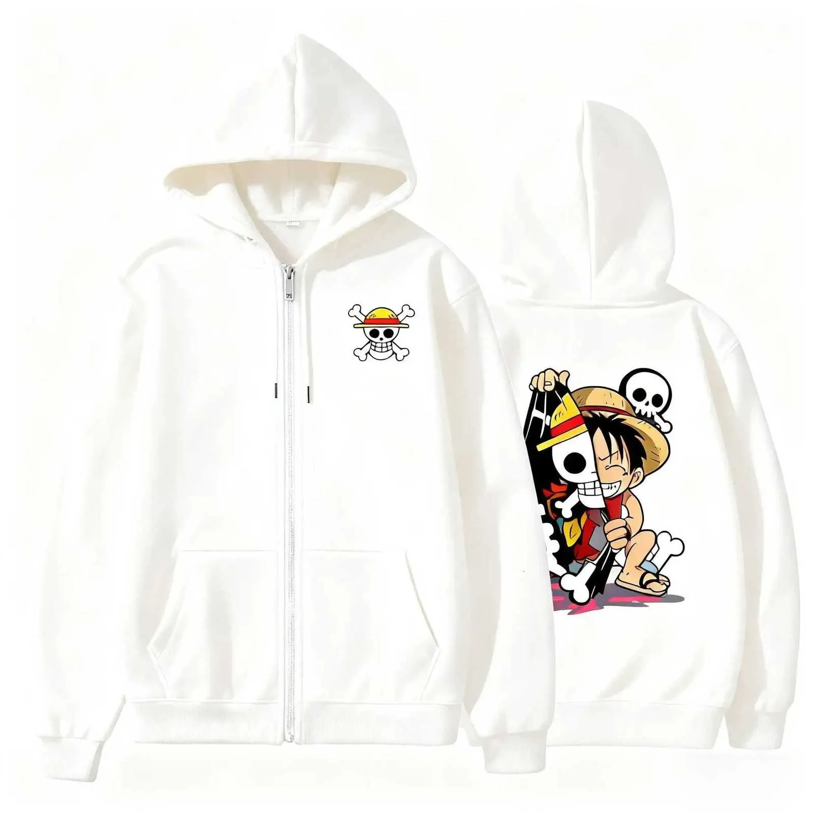 Bandai 2026 New Oversized One Piece Luffy Zip Up From Koehchswd