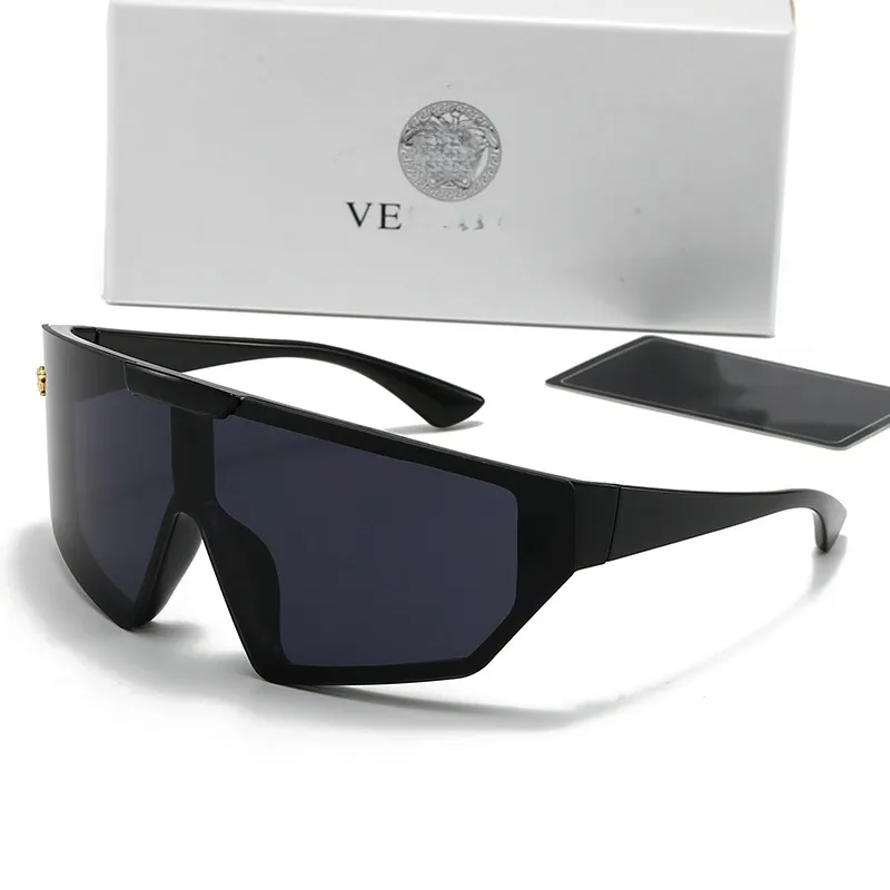 Luxury Unisex Oversized Shield Sunglasses One Piece... From  display picture 2