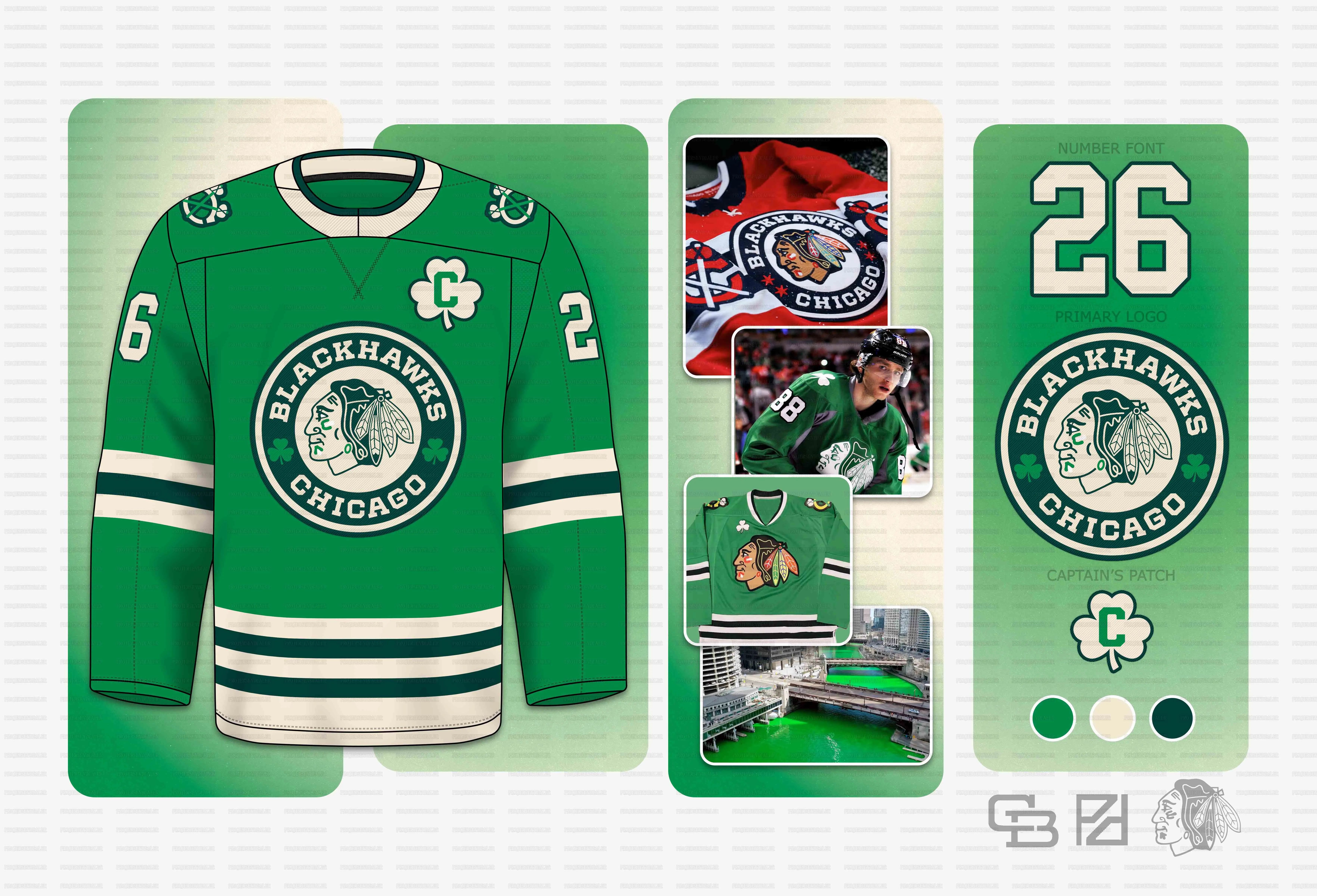 Maroon Custom Hockey Jersey Blackhawks 98 Bedard From