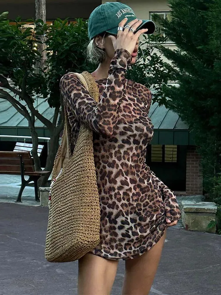 animal print summer dress Viviana Multiway Tulum | Dress beach days Leopard Print Dress for Women