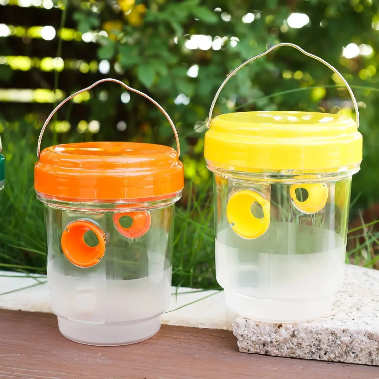 WASPA セット Reusable Large Pest Control Wasp Trap With Handle, 1 From
