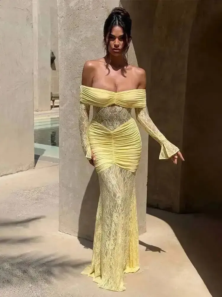 wedding summer dresses casual Long Sleevess Lace Short Summer Dress Online fit and flare mini dress and Amazing Lace work Style:Style #71805 Vintage Pale Pink Lace