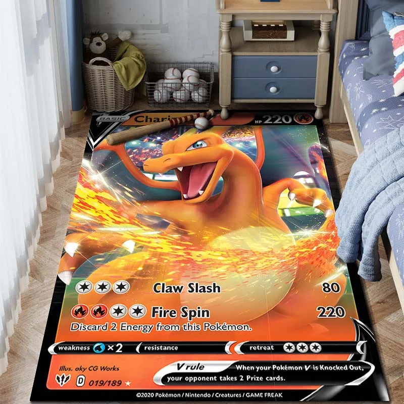 charizard pokemon card rug Would You Trade a Rug