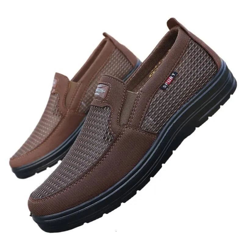 Lightweight Mens Knitted Woven Mens On Cloud Shoes... From  display picture 2