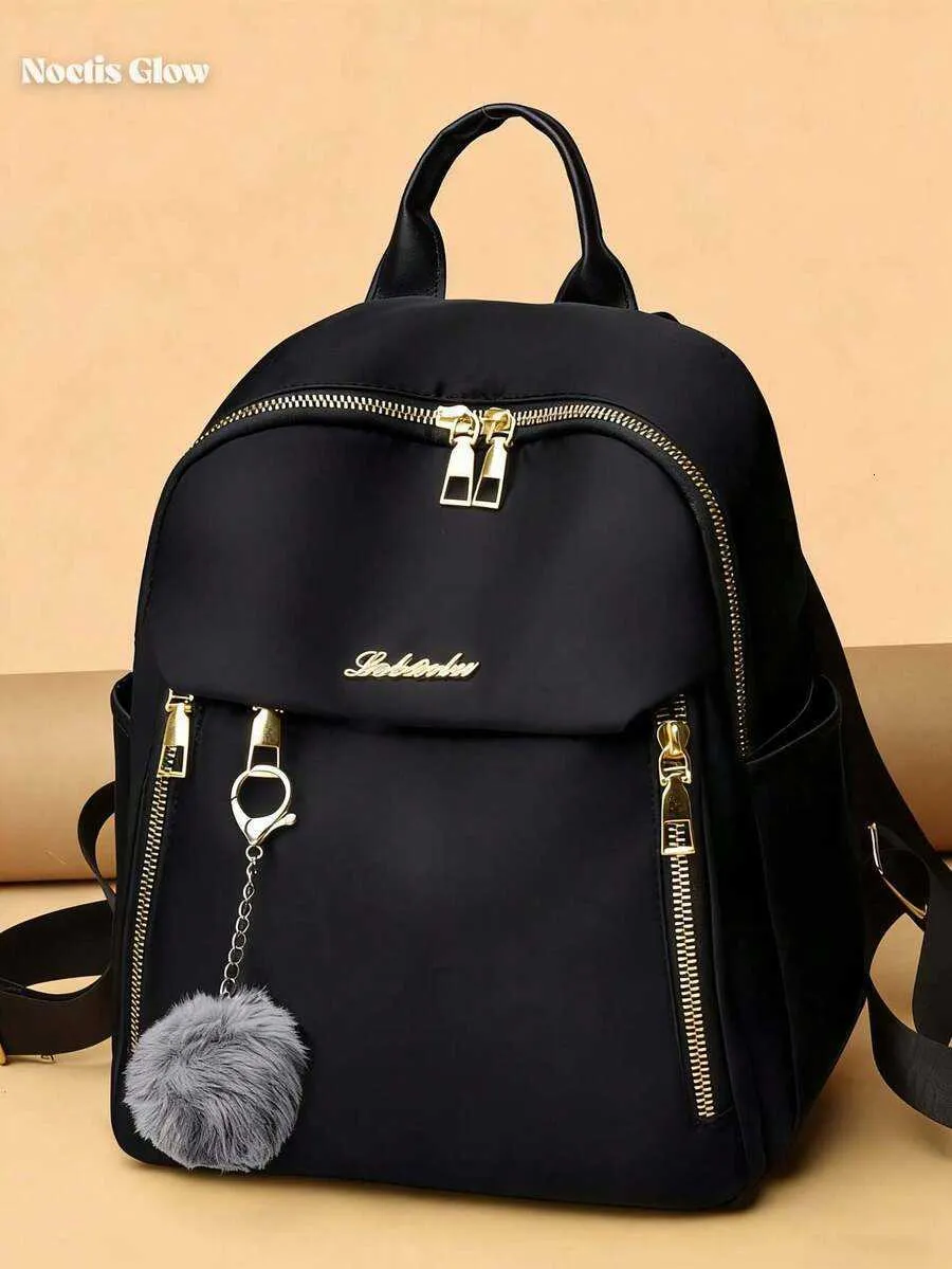 Waterproof Ergonomic Black Jansport Backpack For... From  display picture 1
