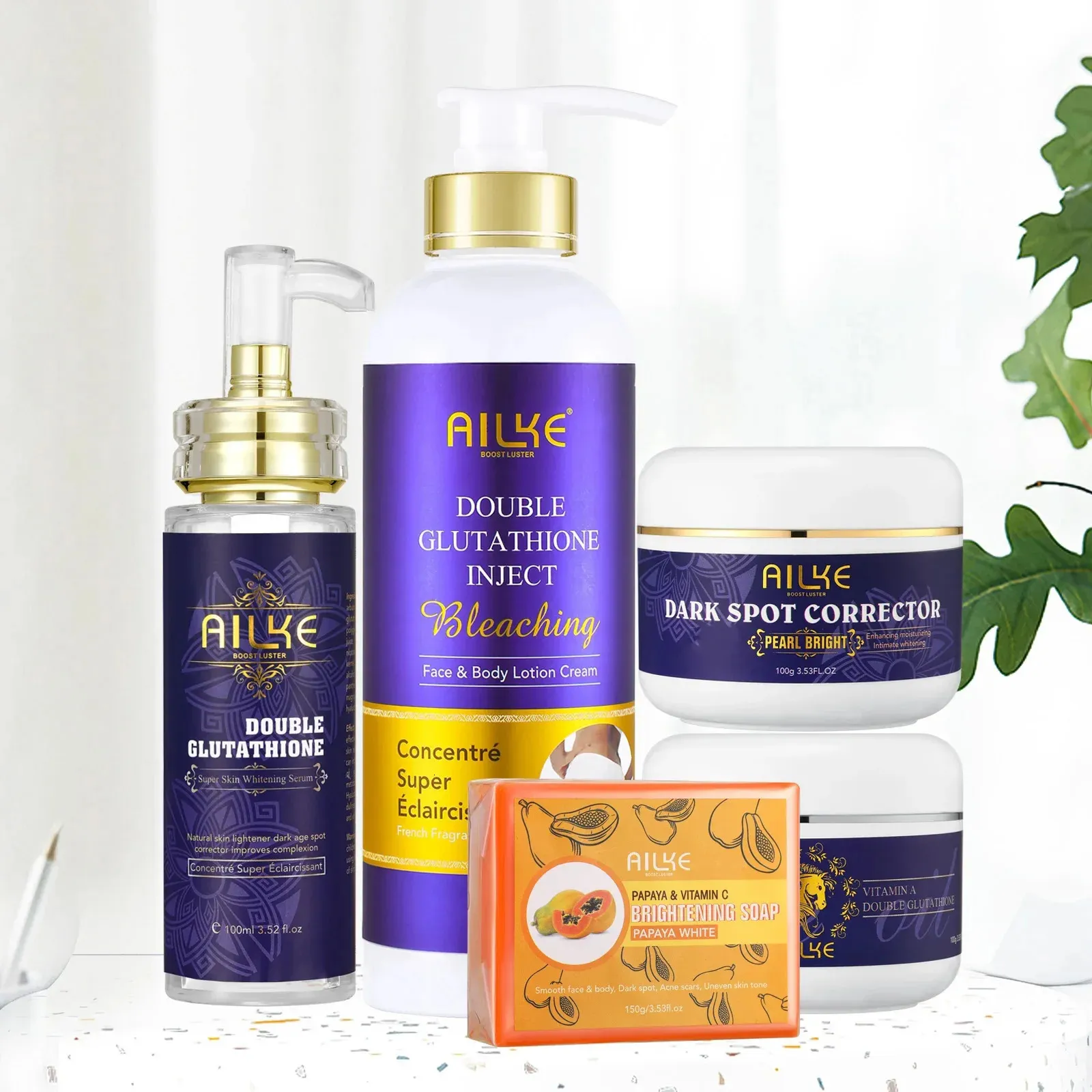 Double Glutathione Skin Care Set For Dark Spots,... From Ruiqi06, Rs.3,913.91