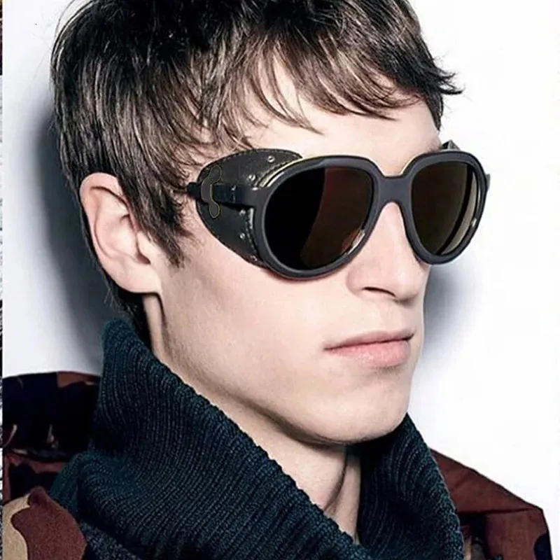 Round Polarized Sunglasses Oversized UV400 Protection for Women Men Oversized Round Sunglasses for Women and Men, UV400  main image 4