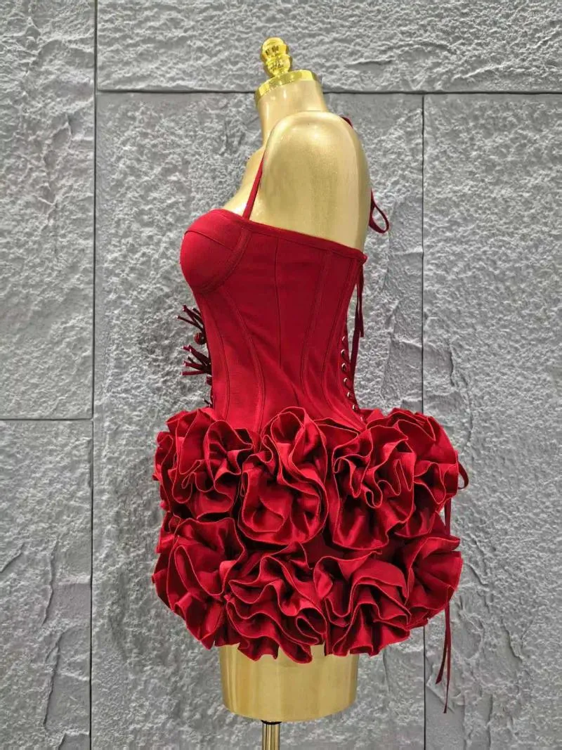 Red Floral Halter Bodycon Mini Dress, Bandage... From Dh912521461, Rs.5,463.15 In Bulk